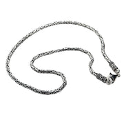 3mm Byzantine Chain Sterling Silver Necklace